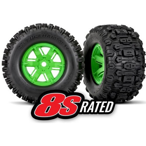 Traxxas 7774g sledgehammer - traxxas,