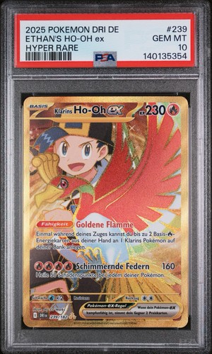 Pokemon karte klarins ex - ho-oh,