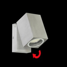 5W LED Alu Wandlampe