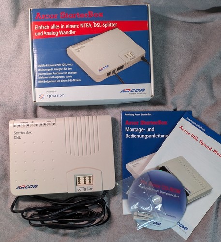 Modem arcor starterbox dsl - modem,