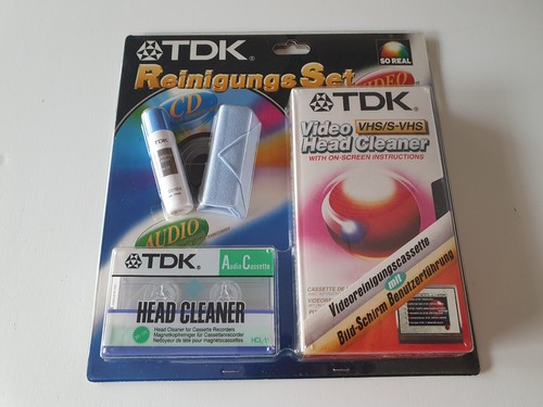 Tdk reinigungsset kassette vhs - reinigungsset,