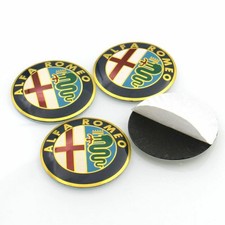 4x 65mm Für ALFA ROMEO Logo
