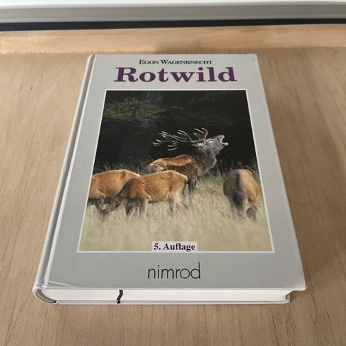 Buch rotwild egon wagenknecht - buch,