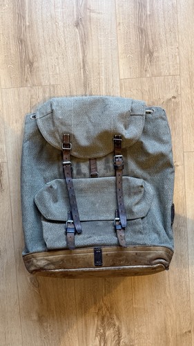 Schweizer armee rucksack leder - rucksack,