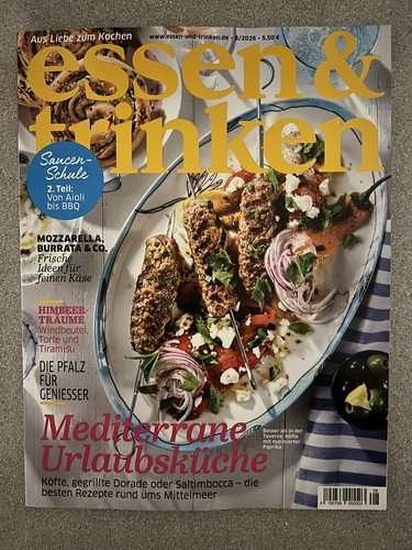 Essen trinken ausgabe 8 2026 - essen,