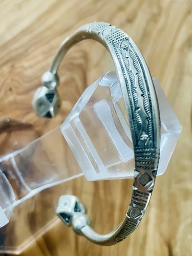 Massiver tuareg silber armreif - tuareg,