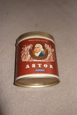 alte Zigarettendose, ASTOR Filter, 50 Stück, leer, Blechdose