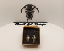 Fossil Tooth Shark Ohrringe