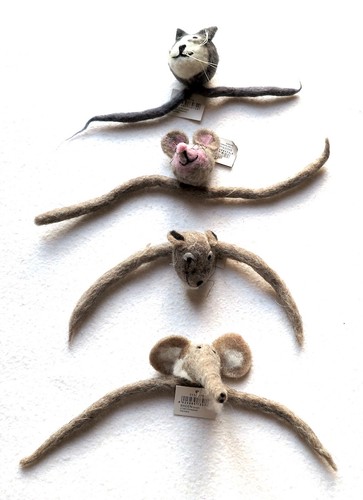 Geschenkanhänger tierköpfe - geschenkanhänger,