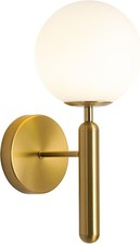 Wandleuchter Milchglas Wandlampe Mid Century Modern Wandleuchte