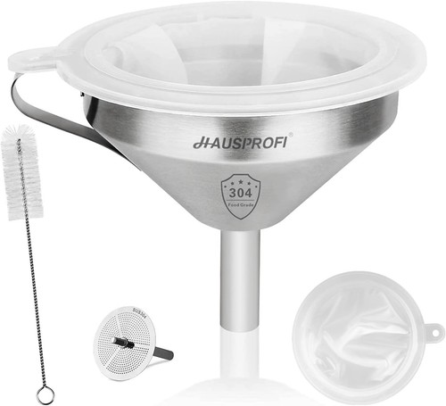 Trichter set zoll edelstahl - set, 5