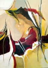 Kunst Acryl Bild Abstrakt 2