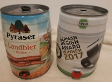 Bierfass Beer Partykeg Barrel 5 L RECA PYRASER Gallon leer Sammlerstück