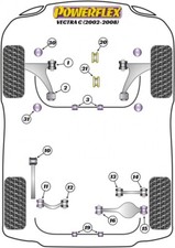 4 Pu Buchsen Lager Opel Vectra