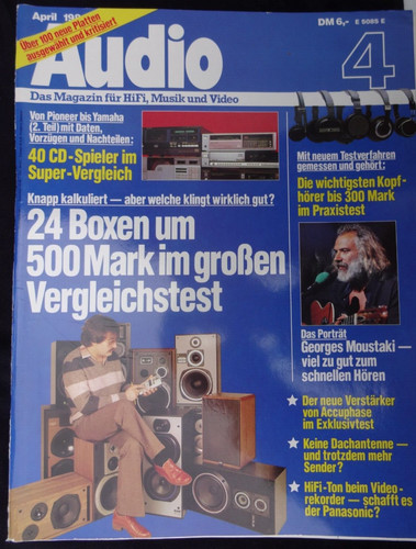 Audio accuphase e - 4/84,accuphase,