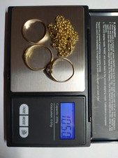 gold konvolut 333 , Gold Kette , Gold Ringe , 8 Karat , 