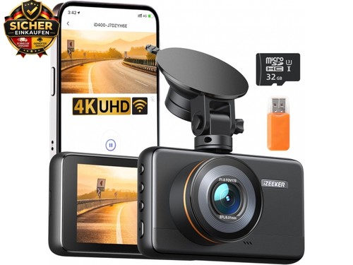 Dashcam auto vorne - auto, 2160p