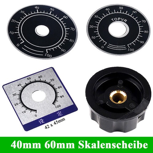 Potentiometer skalen scheibe - potentiometer,