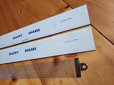 2x 14" Zoll Snare-Teppich, Vintage - z.B. TAMA King Beat Parallelabhebung