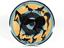 Manfred DEGENHARDT Künstlerteller Pferdestudie ° kleine Bacher Auflage