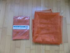 2x Dekostoff Organza orange von DEPOT 3x1,45m 1x originalverpackt
