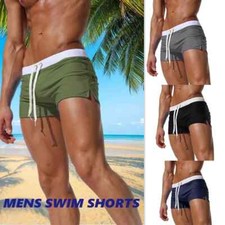 Badehose Herren Schwimmhosen Bademode Badeshorts Boxer Hosen Unterwäsche DE