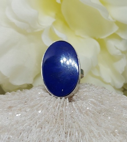 Lapislazuli ring 925er - lapislazuli, in