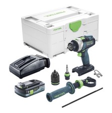 Festool TPC 18/4 I-Basic Schlagbohrschrauber 18 V 75 Nm + 1x Akku 4,0 Ah + Lader