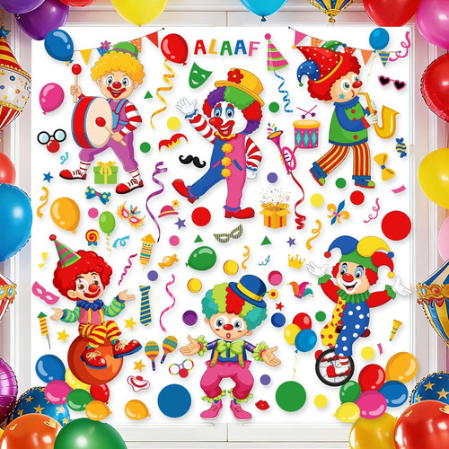 9blatt fensterbilder karneval - 9blatt,