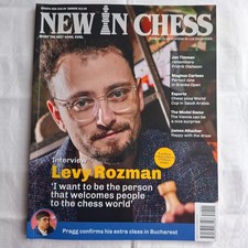 Schach New in Chess Magazin 4/2025 The World's Premier CM Levy Rozman