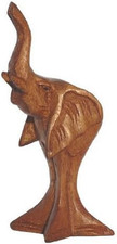 Kleine holzfigur elefant - kleine,