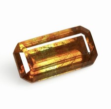 Yellow/Gelb, Orange Sphalerit - 5.10 ct - (IGI)