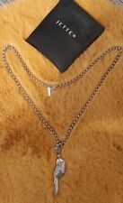 Jette Joop Kette &Anhänger Papagei Silber