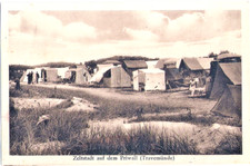 TRAVEMÜNDE Zeltstadt Priwall belebt Luise Stoll Kolonialwaren + Feinkost ungelau