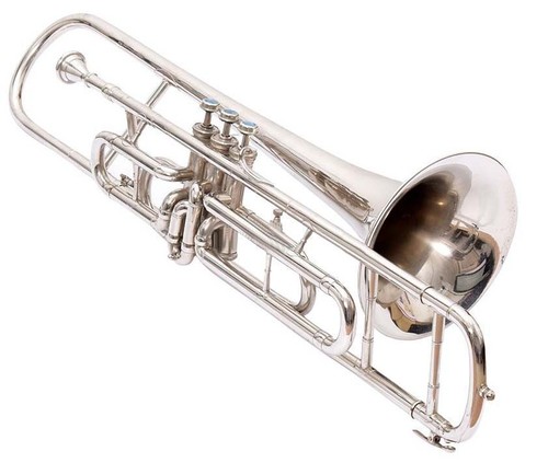 Trumbone silver finish bb - trumbone,