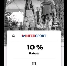 Intersport Gutschein 10 % Prozent Rabatt Sport
