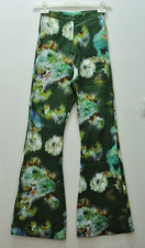 Hammer Hippie Hose Schlaghose Batik Bunt Tie Dye High Waist Zip-fly Stretch