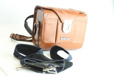 nikon Fototasche Leder Braun Guter Zustand