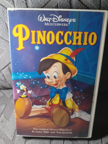 Disney pinocchio vhs - pinocchio,