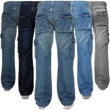 Kruze Cargo Combat Jeans