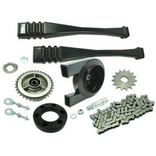 Kette Kettenkit für Simson KR51/2 Schwalbe Antrieb Kettenkasten Ritzel Spanner