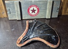 Harley Davidson Leather Seat BT  Flathead Panhead Knucklehead WL Oldtimer