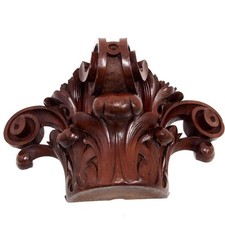 Konsole Wandboard Holz braun