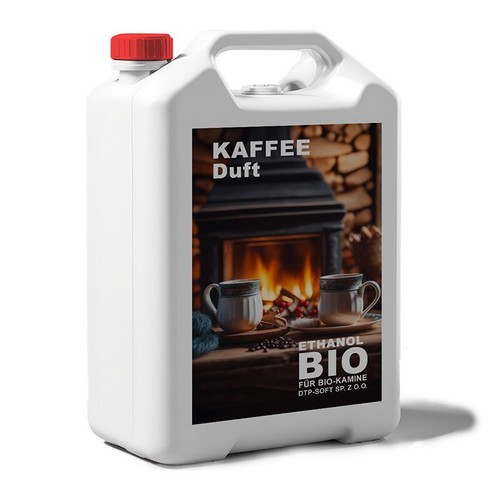 Liter bioethanol kaffeeduft - 5,