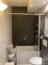 Duscholux Badewannenaufsatz Duschwand Faltwand