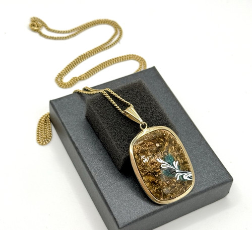 Vintage vergoldete halskette - vintage,