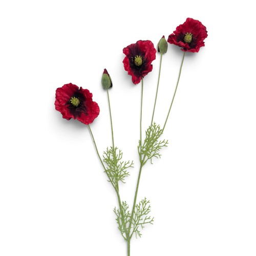 Künstlicher mohn 90cm - 90cm, |