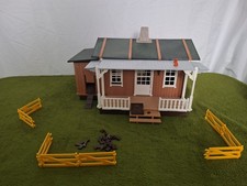 PLAYMOBIL  Western 6410 2.Gen.  Western Farmhaus  Basic Guter Zustand Gebraucht 