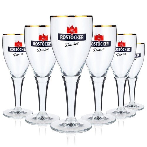 Rostocker bier glas - rostocker,