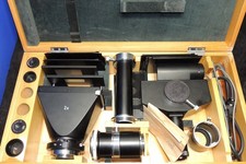 Carl Zeiss Jena XXL Mikrofoto-Ausrüstung in großer Holzkiste viele Teile
